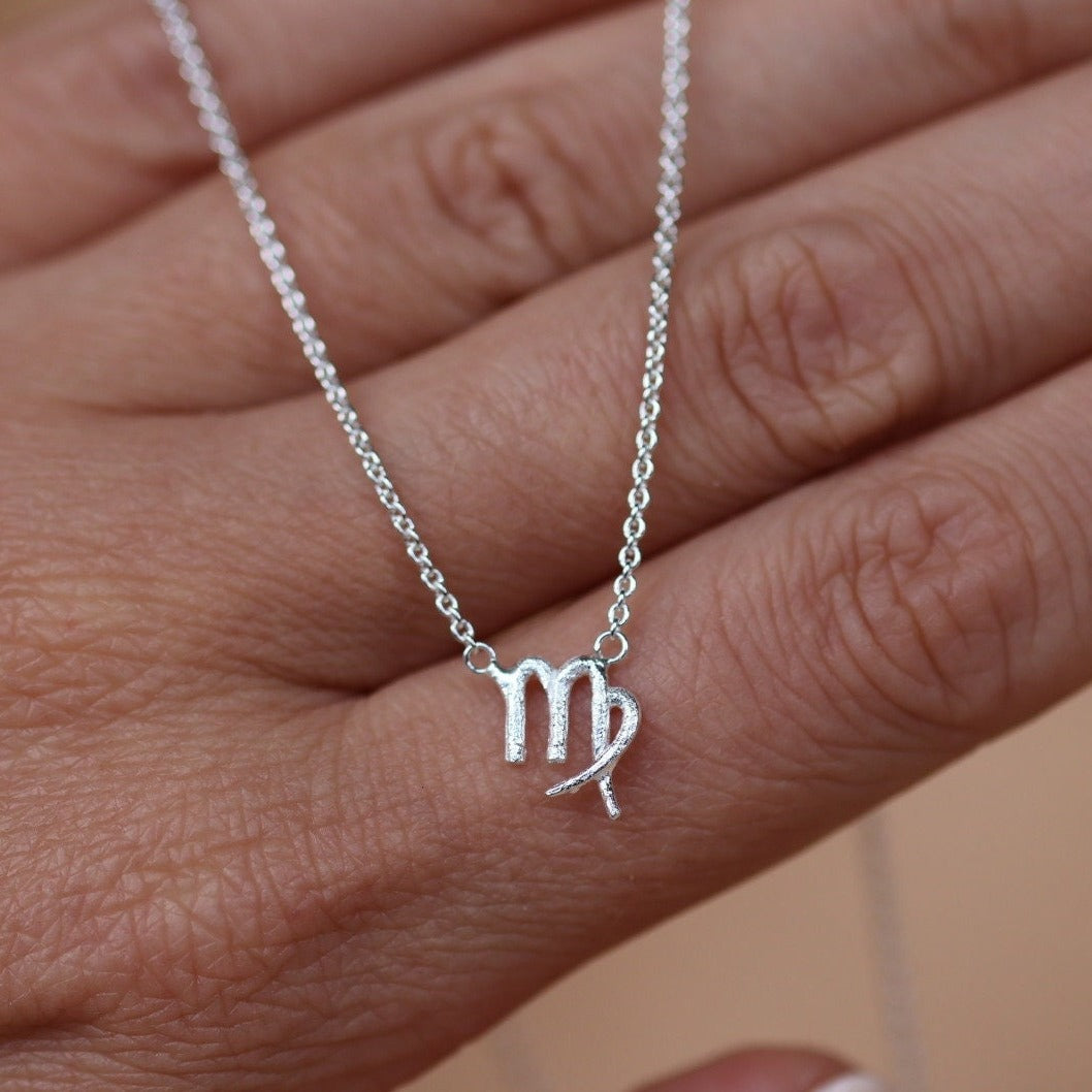 Virgo 2024 symbol necklace