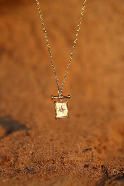 Gold Star Necklace